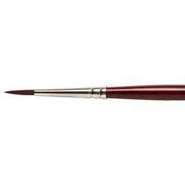 Pro Arte : Acrylix Round Synthetic Acrylic / Oil Brush Series 202 Short handled Size 4