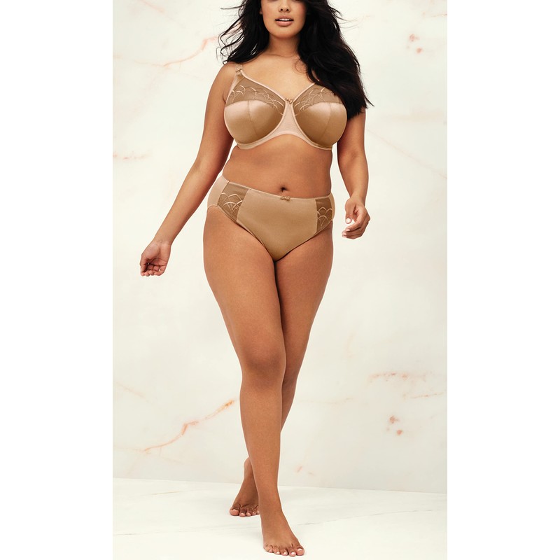 Elomi Women's Plus Size Cate Full Coverage Underwire Bra, Hazel,