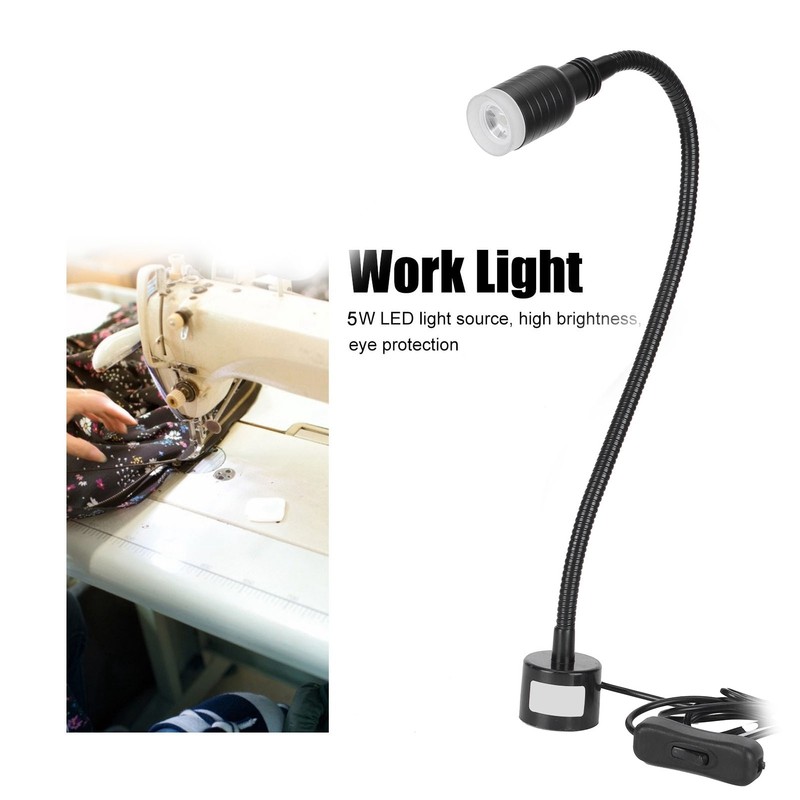 LED Universal Adjustable Machine Tool Light 5W Work Lamp with