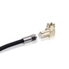 VCELINK 90 Degree Coaxial Connector F Type Female to Male