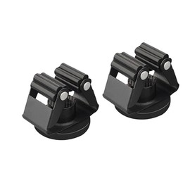 Wisyurt 2 Stück Magnetischer Mopp-Besenhalter, Beweglicher Magnetischer Besenhalter, Rutschfeste Wandmontage für Reinigungswerkzeuge