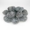 IDEA HOME - Pack of 3 steel sponges, metal scourer,