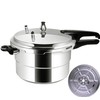 5.3 QT Pressure Cooker, 3 Layer Base Pressure Canner for