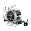 Retractable Tape Measure High Accuracy Woodworking Tool with Clear Case,