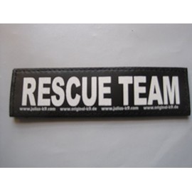Labels Rescue Team (Small) Package of 2 Julius-K9 for K-9 Harnesses