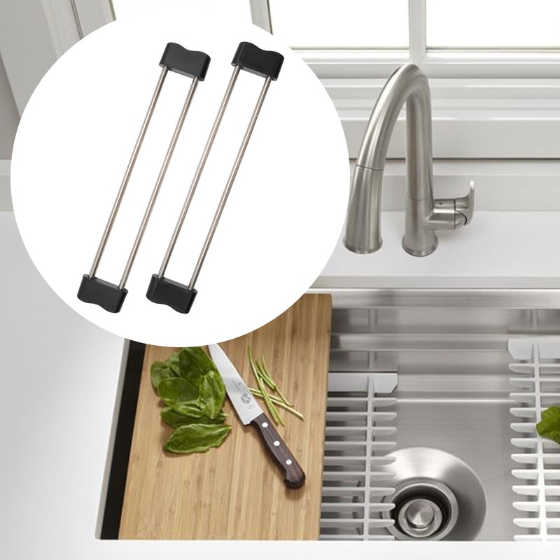 Hoypeyfiy Set of 2 Dish Cloth Holders, Sponge Holder Sink,