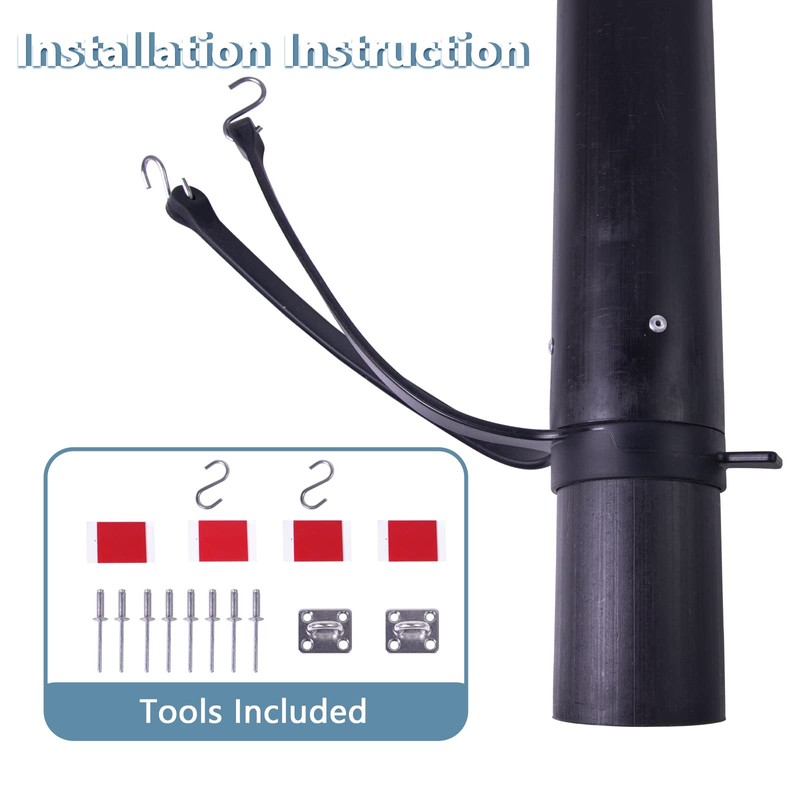loosoo RV Generator Exhaust Venting System Part 44461 Compatible with