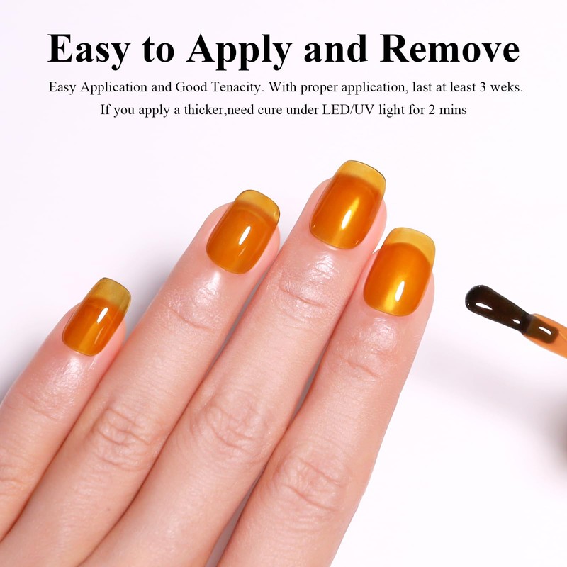 Imtiti 1 x Yellow Jelly 15ml Crystal Amber Clear UV