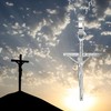 Cross Necklace for Women by Ginger Lyne | Jesus on