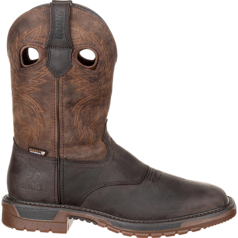 ROCKY Original Ride FLX Waterproof Western Boot Size 8.5(M)