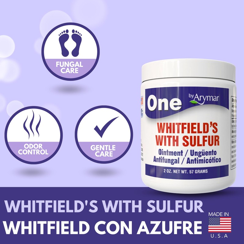 Arymar Whitfield's Ointment 2 oz – Benzoic Acid and Salicylic