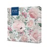 Paw Lunch Napkin Pack of 20, Gorgeous Roses, 33 x