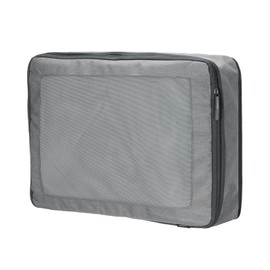 sourcing map Compression Packing Cube for Suitcases 45x34x13cm Lightweight Luggage Organizers Bag Travel Essentials Compression Bags for Carry on Suitcases, Grey