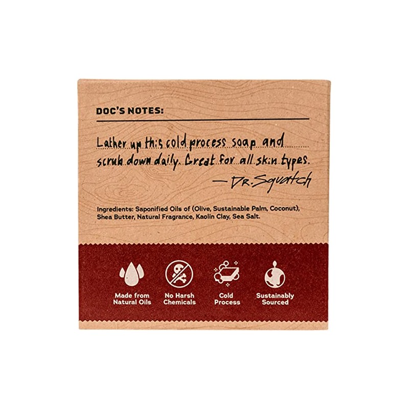 Bay Rum Soap by Dr. Squatch â€" Men's Naturally Fresh