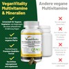 Vegan Multivitamins & Minerals, 180 Tablets, B12, D3 & K2,