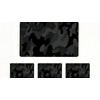 Pack of 4 Black camo Credit Card Stickers, Suitable for