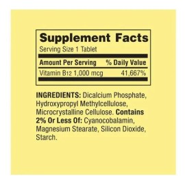 Vitamina B12 1000mcg Forma Globulos Rojos Previe Anemia 300c Sabor Neutro