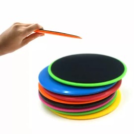 슬라이딩 원형 패드 2개입 판 용품 운동 동그란 Sliding Round Pad 2PCS Fitness Circle Equipment