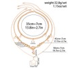 Vpanda Y2k Multiple Layering Y2k Necklace for Women Cuban Link