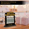 Happy Birthday wooden cash holder sign - 4.5“ x 6.5”