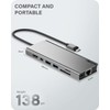 ALOGIC USB-C 4K Dual Display Dock; 100W Power Delivery; 2x