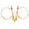 Pilot Tube 3/16" O.D X 20" Copper Pipe Bendable Range