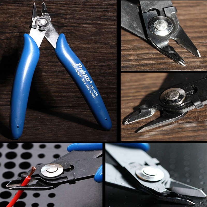 Wire Cutters, 2pcs Side Cutters Cable Cutters Precision Flush Cutters