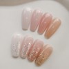 classic nail Yogurt gel bridal shower set of 8 syrup