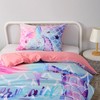 MUSOLEI Single Duvet Cover Girls Mermaid Duvet Cover Set Single