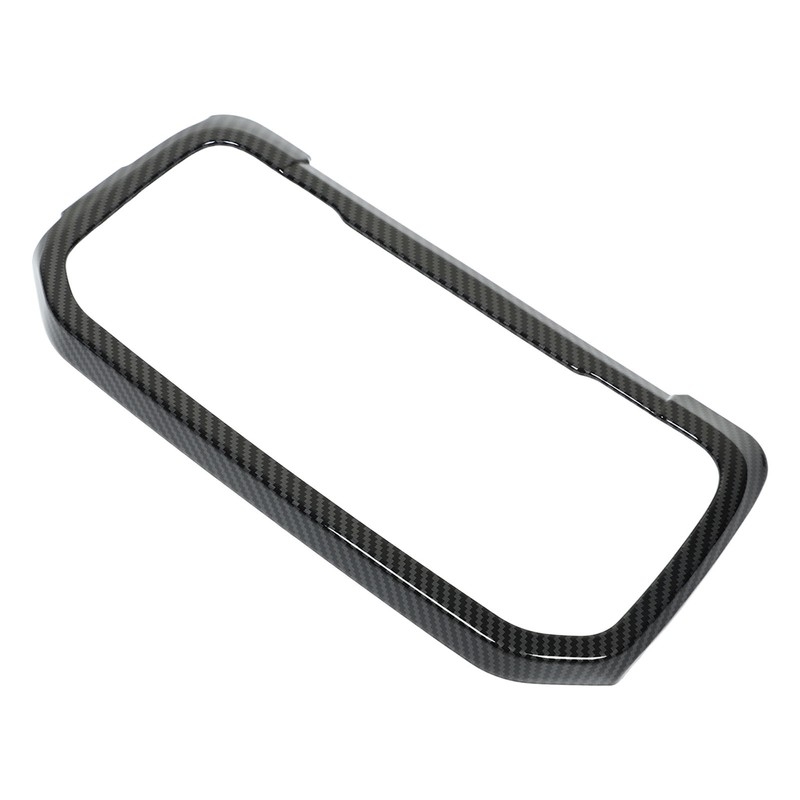 Dashboard Panel Decorative Trim Carbon Fiber Look Easy Clean Replacement