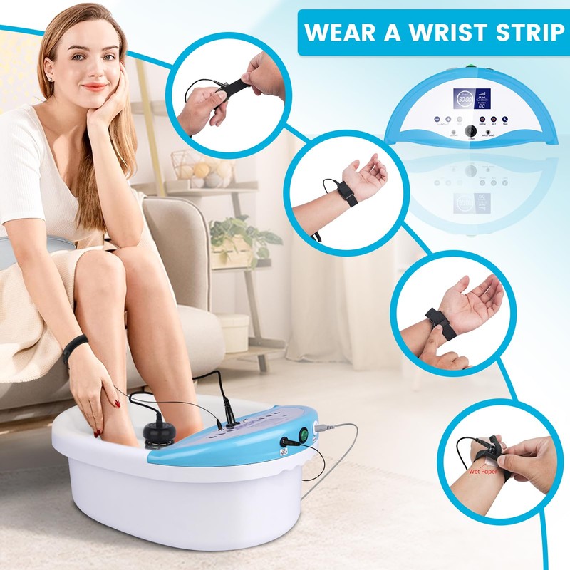 Ionic Foot Bath Detox Machine, Ion Foot Spa Cleanse Machine,