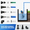 FLUENTPOWER 1HP Sump Pump 4000GPH Stainless Steel Submersible Pump, Auto/Manual
