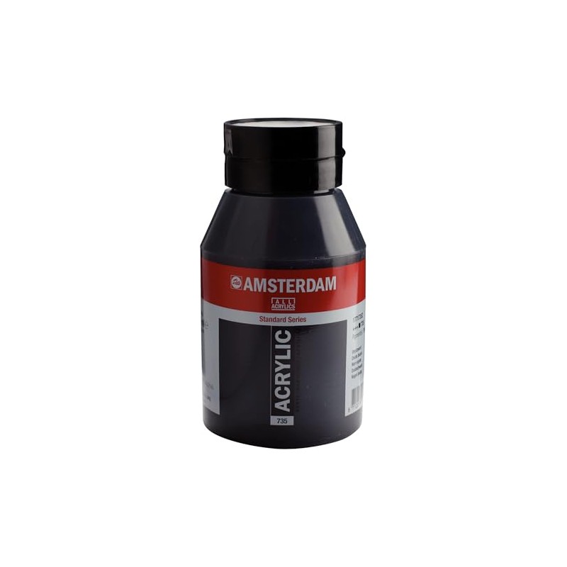 Amsterdam Serie Estándar Tarro Acrílico 33.8 fl oz Óxido Negro