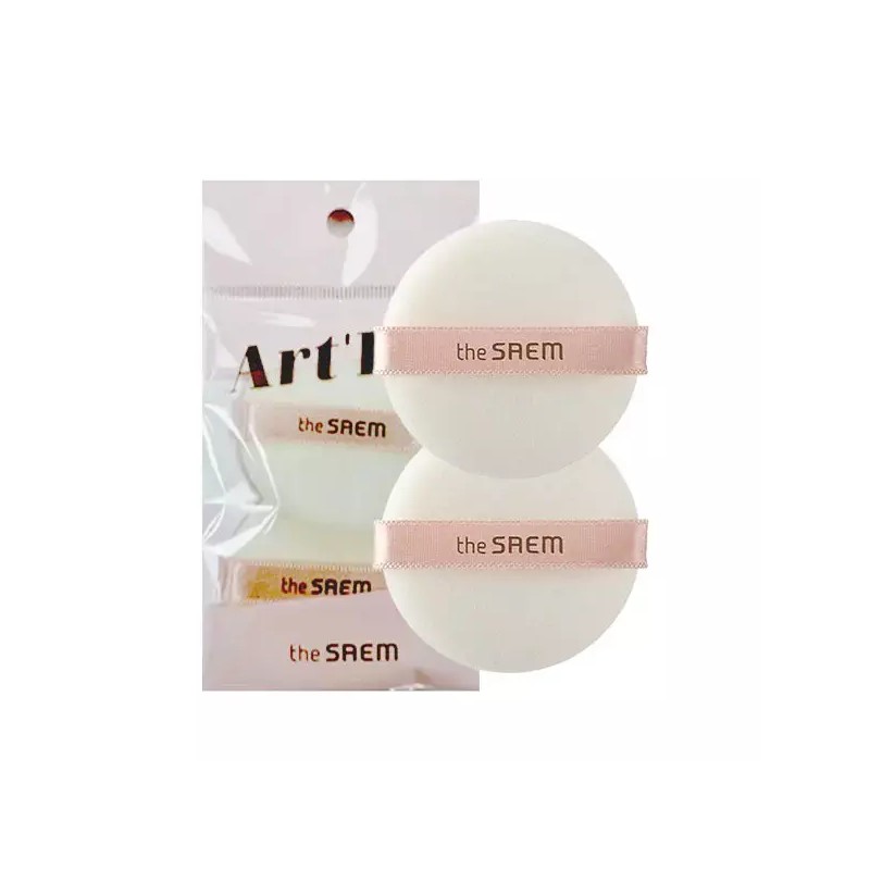 The Saem 더샘 아트리프 압축 후로킹 원형퍼프 2개입 The Saem