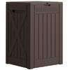 JUMMICO 52 Gallon Package Delivery Box for Outside, Resin Outdoor