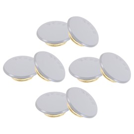 Operitacx 8pcs Fire Sprinkler Cover Plates Concealed Head Covers for Ceiling Fire Sprinkler System Protection Compatible with Residential Commercial Industrial Use