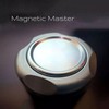 Magnetic Haptic Coin Silent Stainless Steel Flipped Fingertip Toy Rotatable