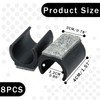 Pack of 8 Chair Gliders, Cantilever Chair Gliders for Tiles,