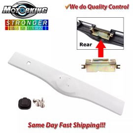 MotorKing Rear Exterior Tailgate Liftgate Handle Garnish 04-09 for Toyota Prius 040 White