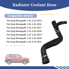 Getfarway Radiator Coolant Hose Compatible with Jeep Renegade 1.3L 2.4L 2015 2016 2017 2018 2019 2020 2021, Replace 68246567AA
