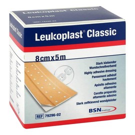 Leukoplast Classic Plaster 8 cm x 5 m Roll 1 Piece