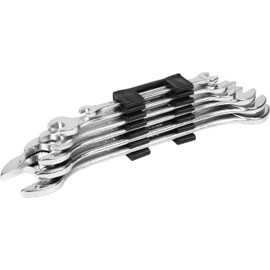 E-Value ESW-06IS Two-Holed Wrench Set, Inch Size, Set of 6