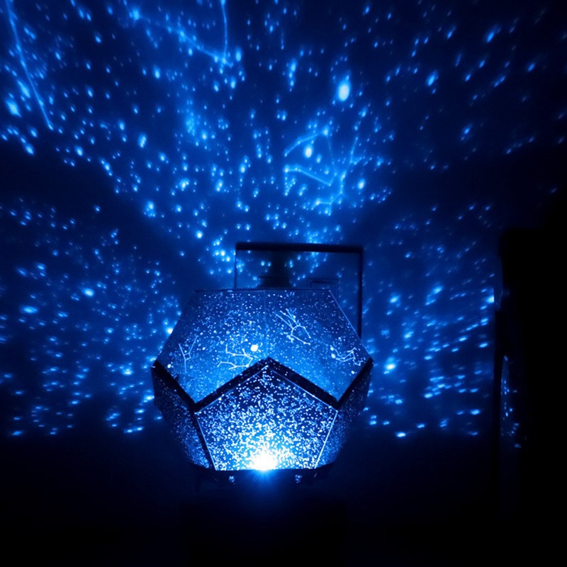 Star Sky Projection Lamp USB Projector Night Light 3D Bedside