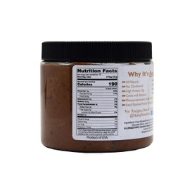 Nutty Novelties Chocolate Peanut Butter - High Protein, Healthy Peanut Butter - All-Natural Peanut Butter Free of Cholesterol, Preservatives & Salt - 100% Vegan Peanut Butter - 15 Ounces