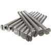 10 x M3.5 Chrome 50mm Long Screws - Flat Slotted