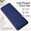 Flannel Non-Slip Floor Mat for Kitchen & Bathroom – Soft,