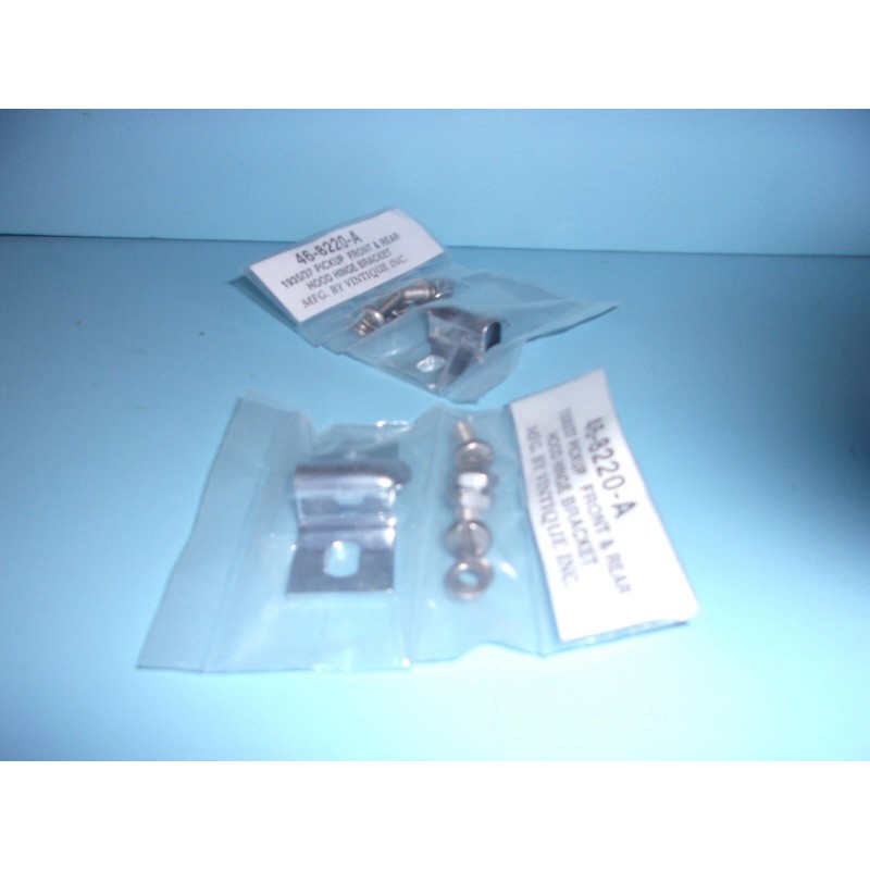Vintique Reproductions 1935 1936 1937 Ford Truck Hood Mount Brackets