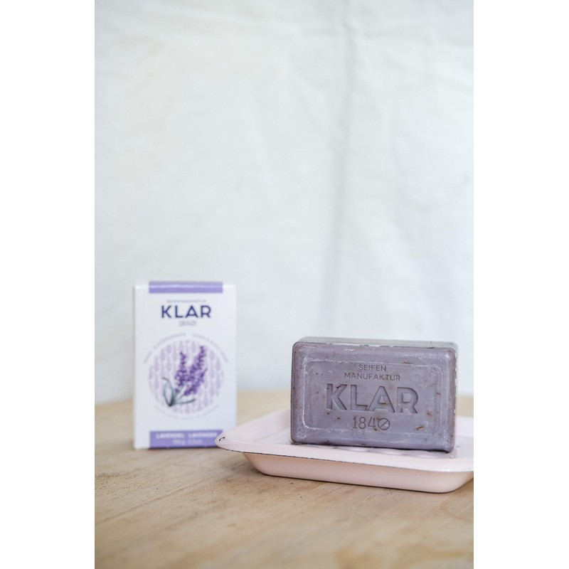 Klar Seifen Lavender Soap 100 g, Cosmos Certified, Palm Oil