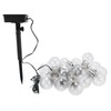 20LEDs G50 Solar Bulb Light String Outdoor Waterproof for Garden