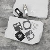 EMSea 1 Set Carburettor Kit Lawn Mower Carburettor Rebuild Kit